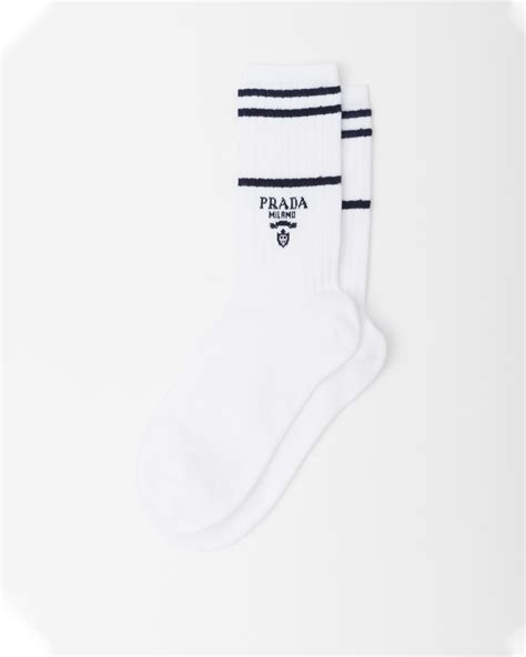 prada white socks.